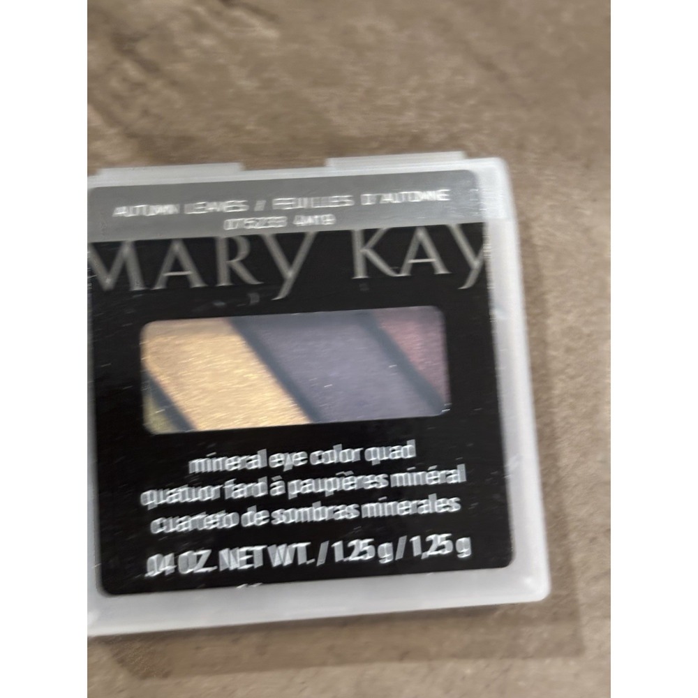 New Mary Kay Mineral Eye Color Shadow Quad Autumn Leaves 075233 .04 Oz